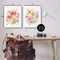 Stupell Industries Wildflowers in Bloom Insects 2 pc Canvas Wall Art Set Design by Danhui Nai
